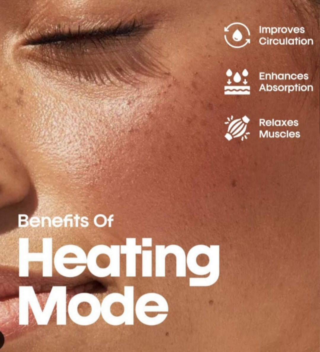 Jashiya SKINROTH Electric Gua Sha Bian Stone Face Massager – 9 Vibration & Heat Modes With LED Red Light Face Therapy 1000mAh Rechargeable Battery  Face Lift Device & Anti-Aging Tool