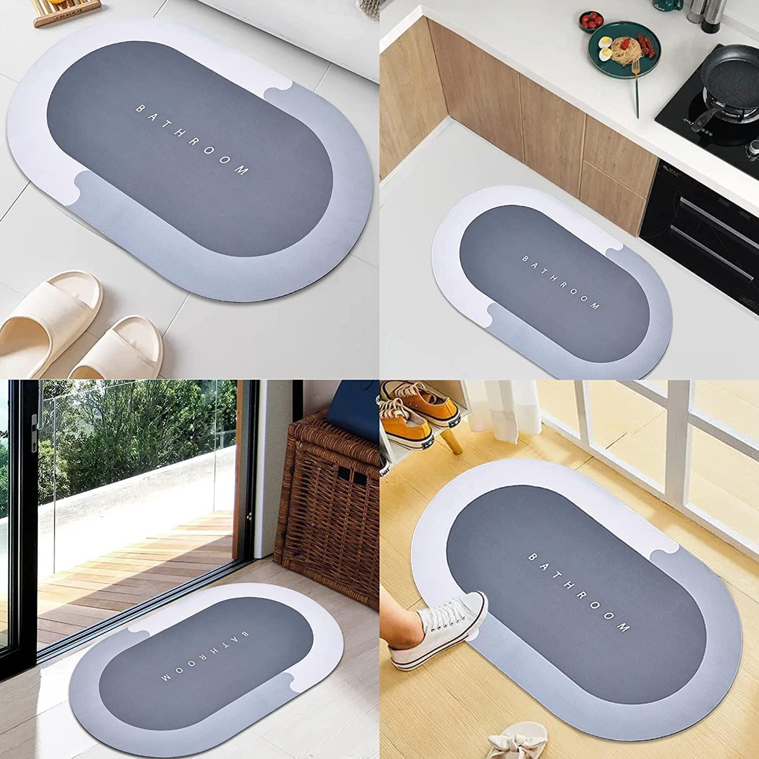 Jashiya Super Absorbent Bath Floor Mat