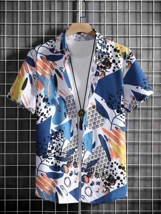 Men Regular Fit Printed Casual Shirt