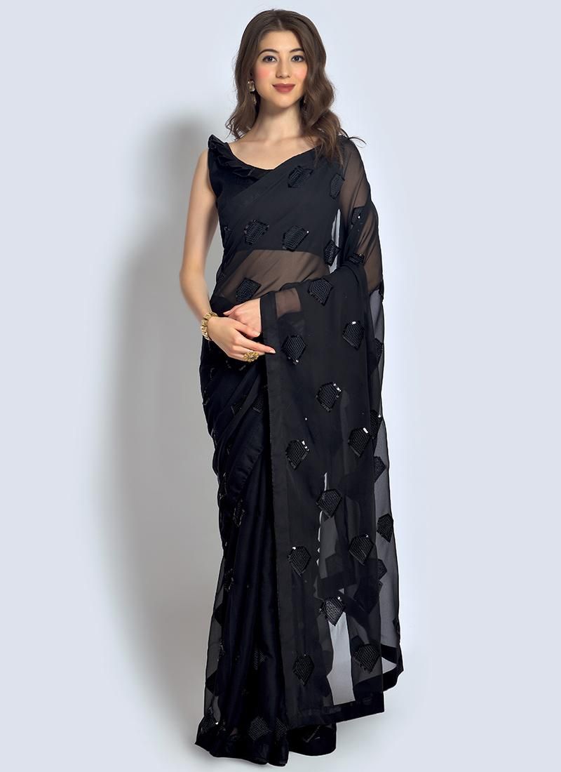 Jashiya ₹812/- Heavy Faux Georgette Saree
