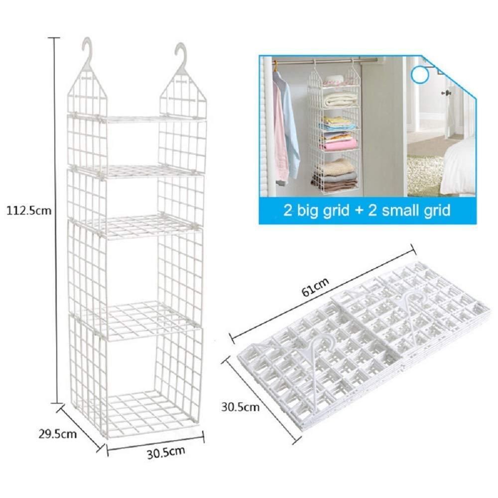 Jashiya Rs.836/-Hanging Organizer- 5 Layer Folding Clothes Storage Racks Hanging Organizer