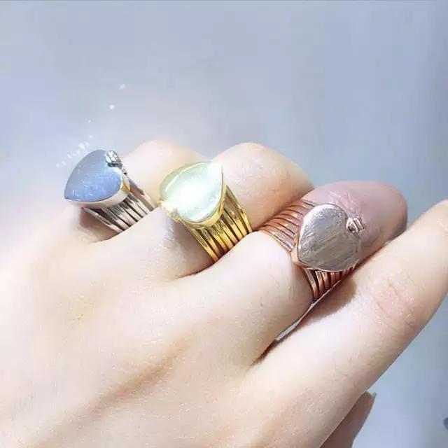 Jashiya Rs.492/-Latest Rose Gold Convertible Ring\ Bracelet for Women