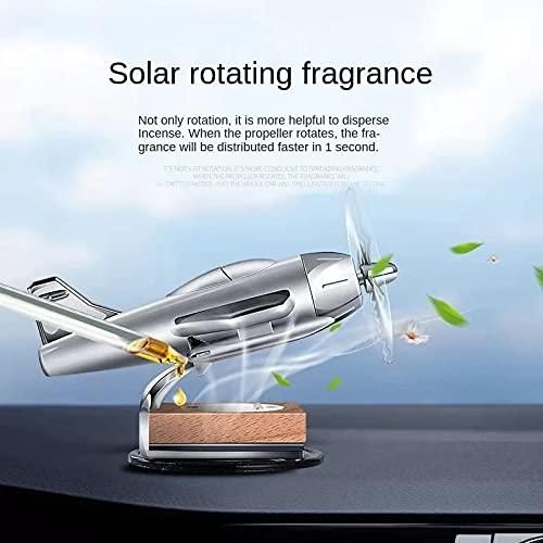 Jashiya Rs.805/-Perfume Diffuser-Aeroplane alloy Solar Room  Air Freshener Aromatherapy Room Perfume Diffuser
