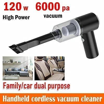 Jashiya Rs.714/-2 in 1 Vacuum Cleaner-Handheld Vacuum Car Cleaner Air Duster Wireless Rechargeable Home