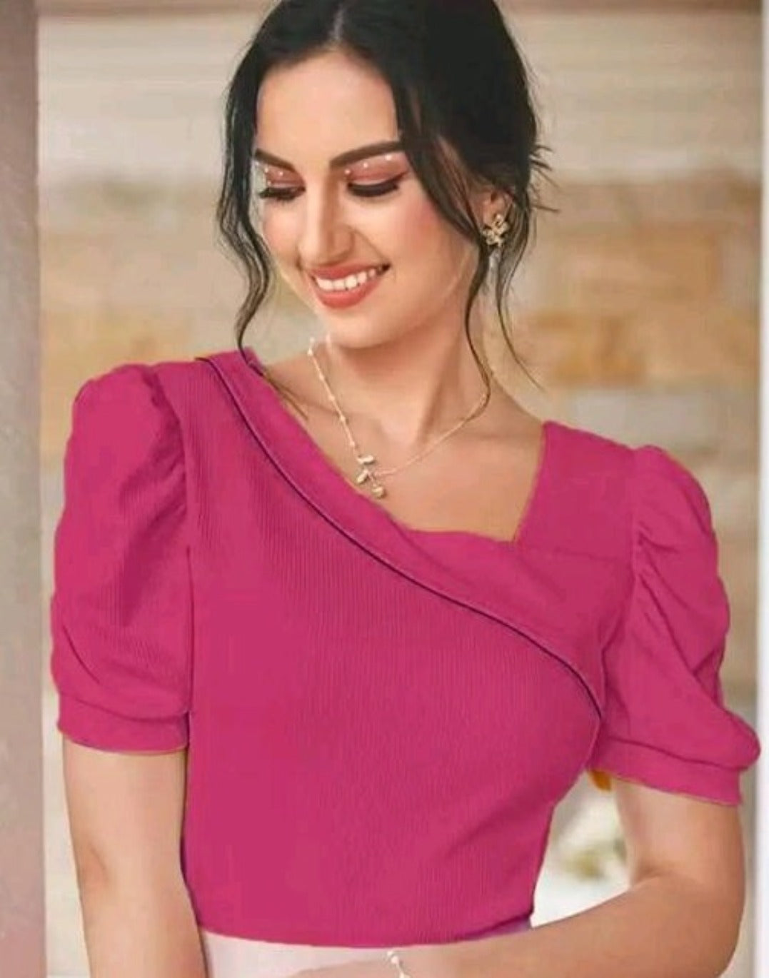Jashiya.Com ₹316/- Classy Partywear Women Tops & Tunics
