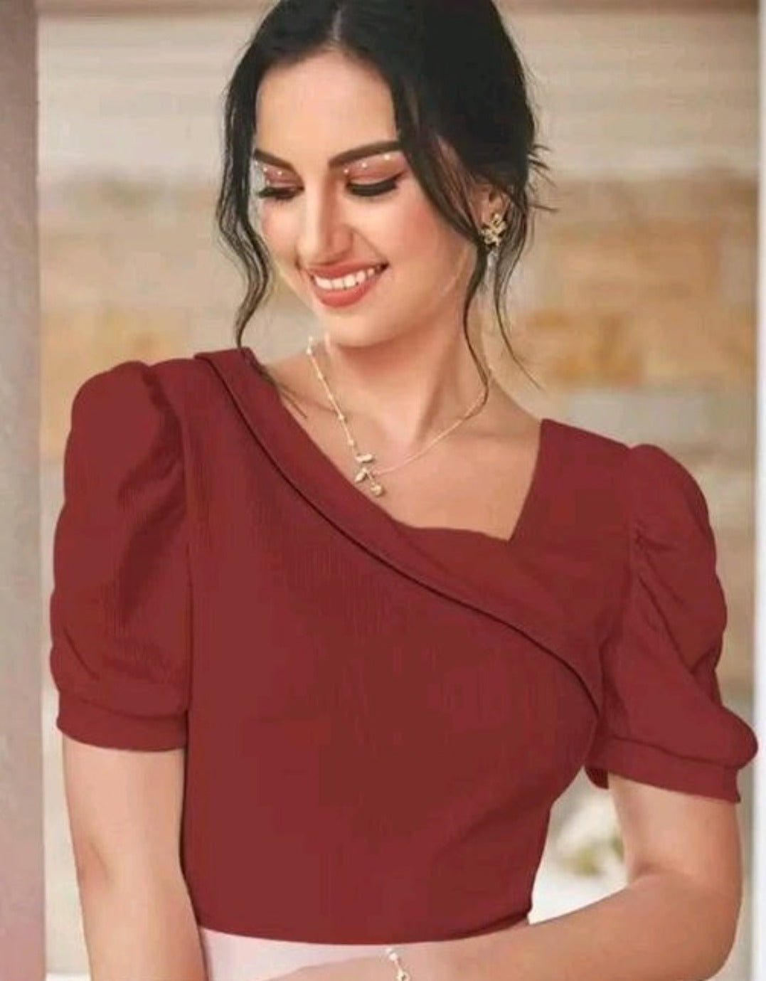 Jashiya.Com ₹316/- Classy Partywear Women Tops & Tunics