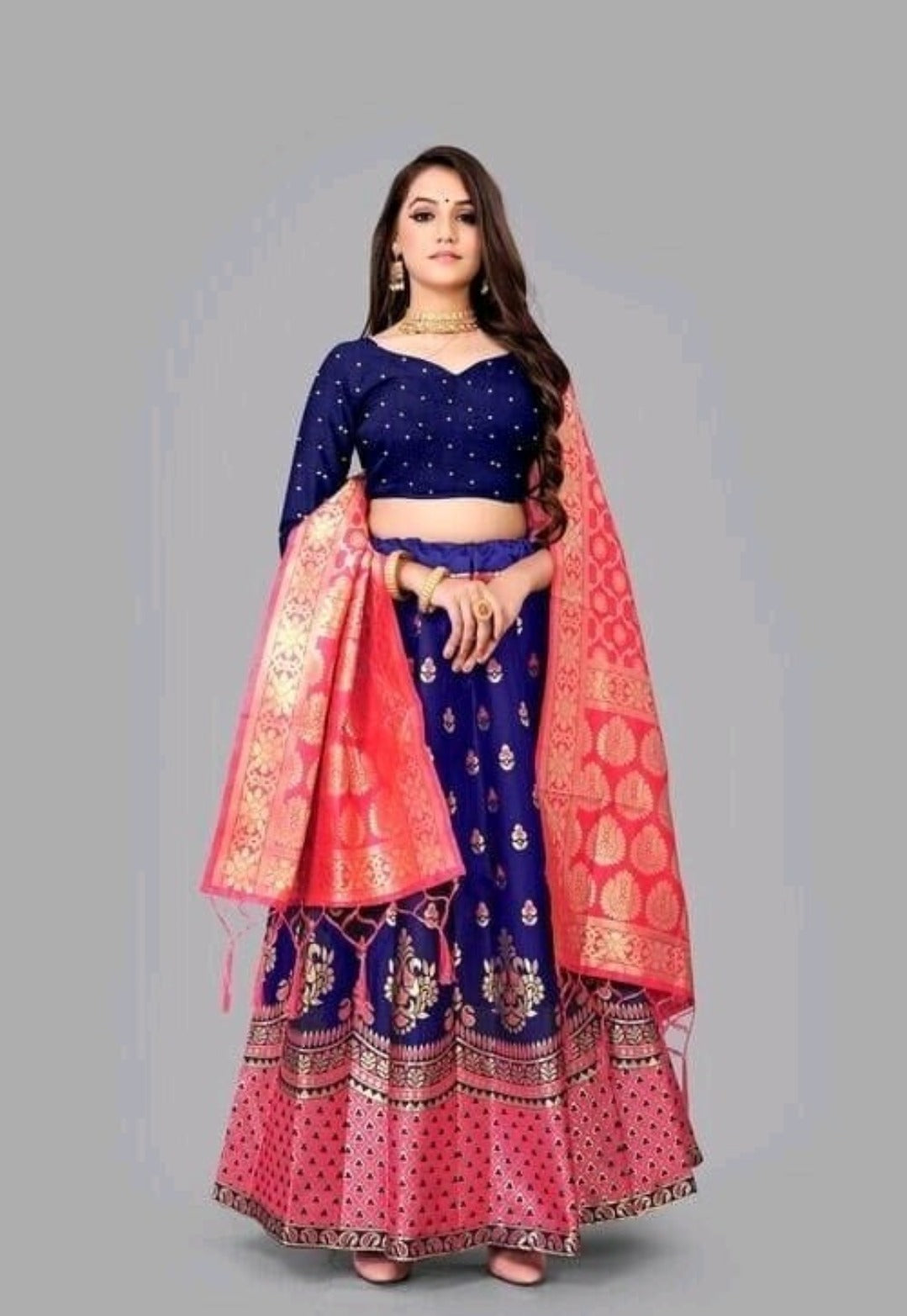 Jashiya ₹930 Chitrarekha Voguish Women Lehenga