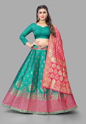 Jashiya ₹930 Chitrarekha Voguish Women Lehenga